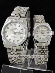 Replica Rolex DateJust Automatic Silver Dial Mens Watch